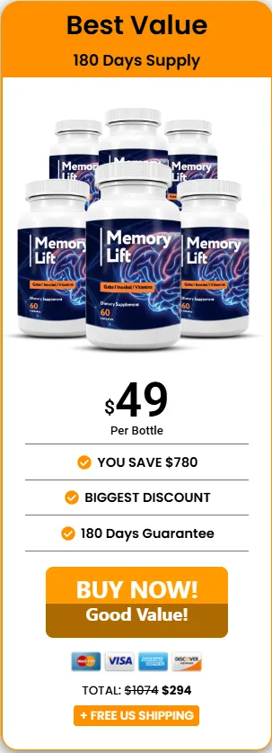 Memory Lift 6 bottle price 