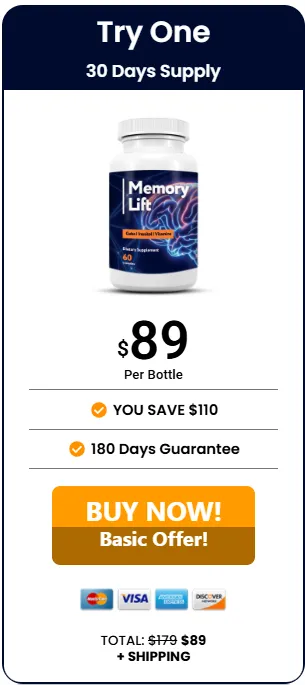 Memory Lift 1 bottle price